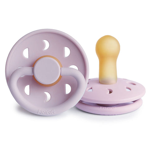 Moon Phase Latex Pacifier (Soft Lilac)