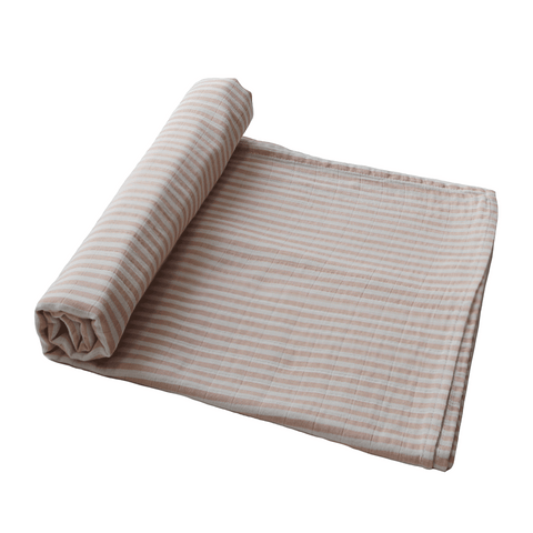 Swaddle - Natural Striped