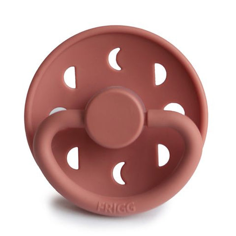 FRIGG Moon Phase Silicone Pacifier (Powder Blush)