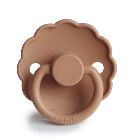 FRIGG Daisy Silicone Pacifier (Peach Bronze)