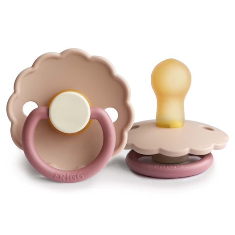 FRIGG Daisy Natural Rubber Pacifier (Peony)