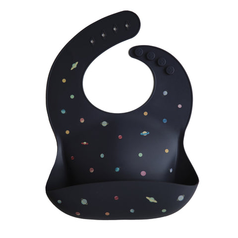 Silicone Baby Bib - Planets