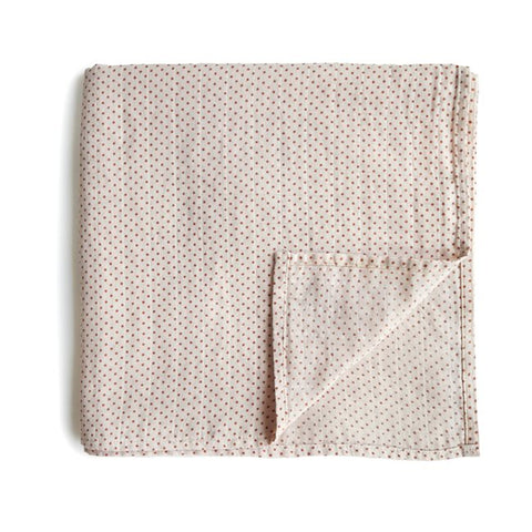 Swaddle - Caramel Polka Dots