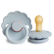 FRIGG Daisy Natural Rubber Pacifier (Powder Blue)