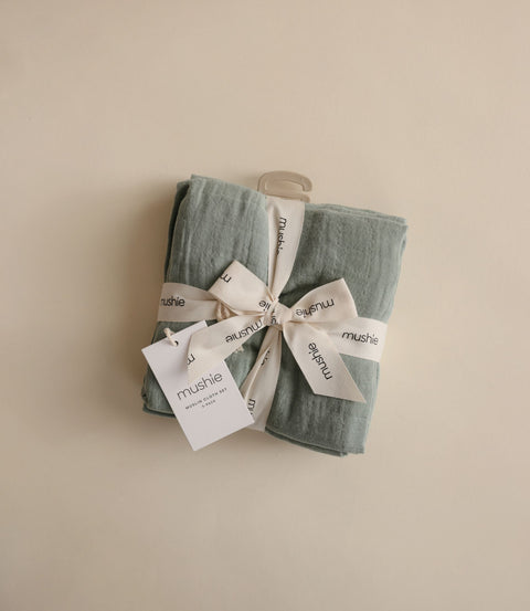 Muslin Cloth 3-pack Roman Green