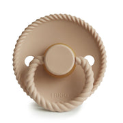 FRIGG Rope Natural Rubber Pacifier (Croissant)