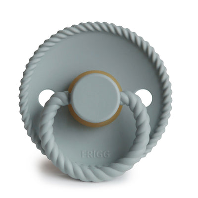 FRIGG Rope Natural Rubber Pacifier (French Grey)