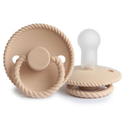 FRIGG Rope Silicone Pacifier (Croissant)