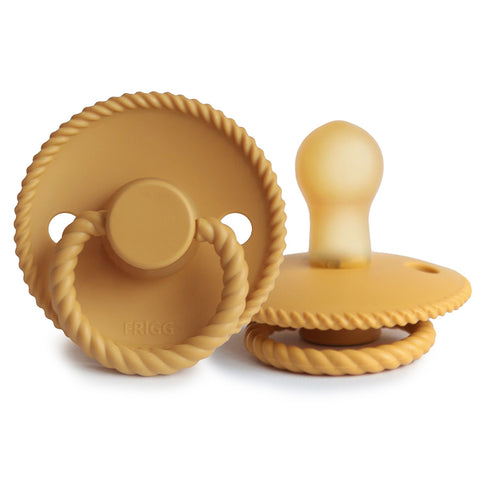 Rope Latex Pacifier (Honey Gold)