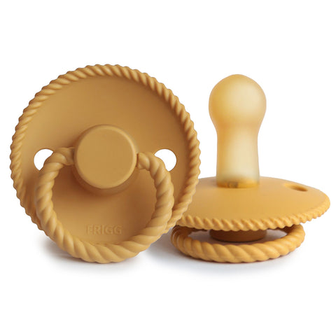 Rope Latex Pacifier (Honey Gold)