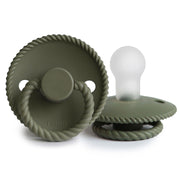 FRIGG Rope Silicone Pacifier (Olive)