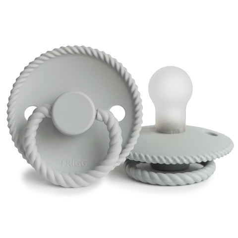 Rope Silicone Pacifier (Silver Grey)