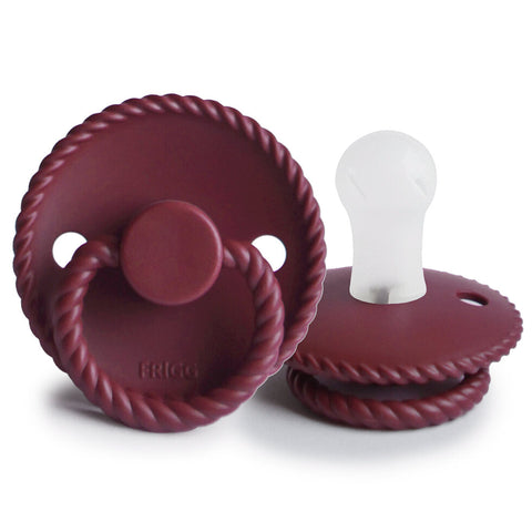 Rope Silicone Pacifier (Sweet Cherry)