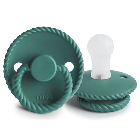 FRIGG Rope Silicone Pacifier (Vintage Green)