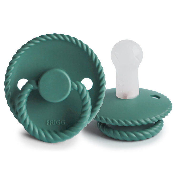 FRIGG Rope Silicone Pacifier (Vintage Green)