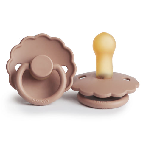 FRIGG Daisy Natural Rubber Pacifier (Rose Gold)