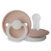 FRIGG Rope Silicone Pacifier (Blush Night)