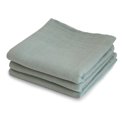 Muslin Cloth 3-pack Sage