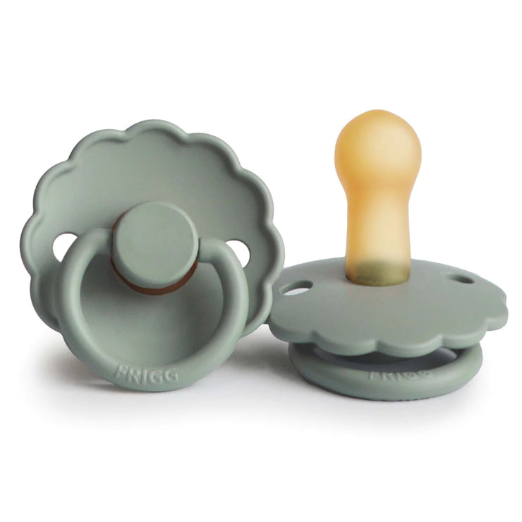 FRIGG Daisy Natural Rubber Pacifier (Sage)