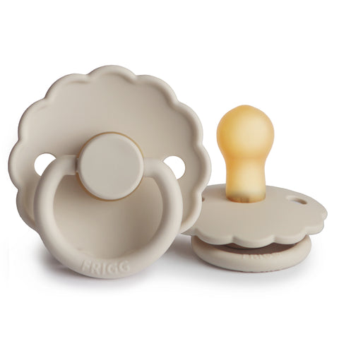 FRIGG Daisy Natural Rubber Pacifier (Sandstone)