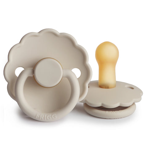 FRIGG Daisy Natural Rubber Pacifier (Sandstone)