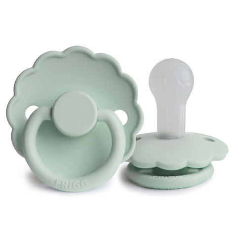 FRIGG Daisy Silicone Pacifier (Sea Foam)