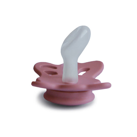 Anatomical Butterfly Silicone Pacifier (Cedar)