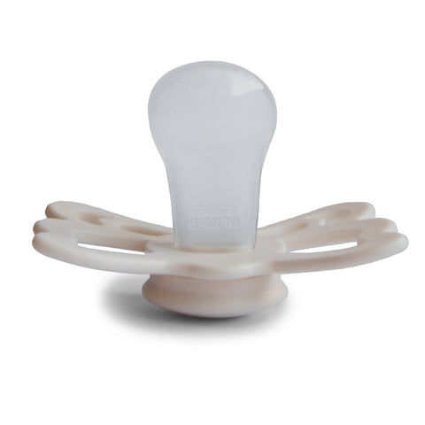 FRIGG Anatomical Butterfly Silicone Pacifier (Cream)