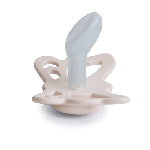 FRIGG Anatomical Butterfly Silicone Pacifier (Cream)