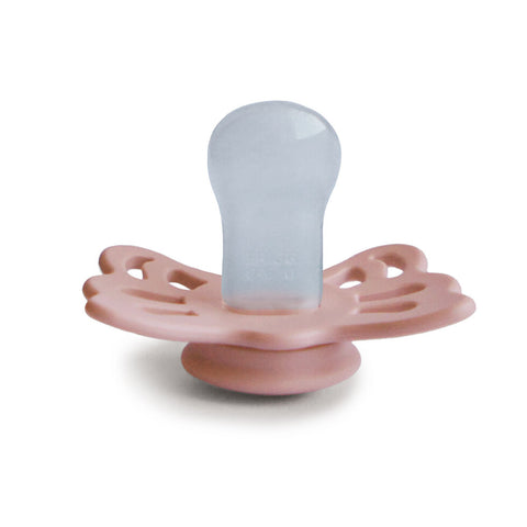 FRIGG Anatomical Butterfly Silicone Pacifier (Peach)