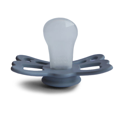 Anatomical Butterfly Silicone Pacifier (Slate)