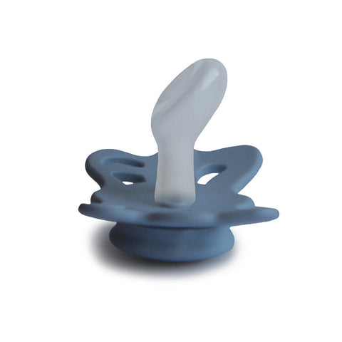 Anatomical Butterfly Silicone Pacifier (Slate)