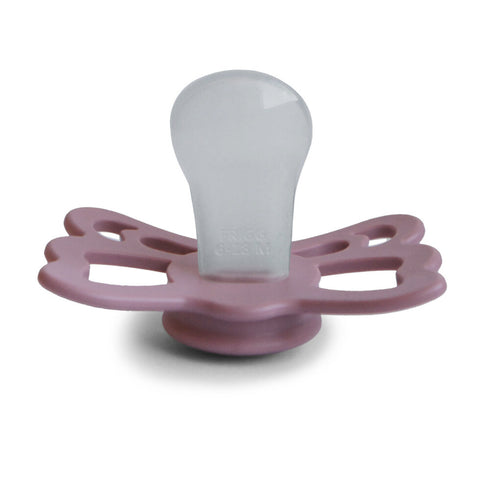 FRIGG Anatomical Butterfly Silicone Pacifier (Twilight Mauve)
