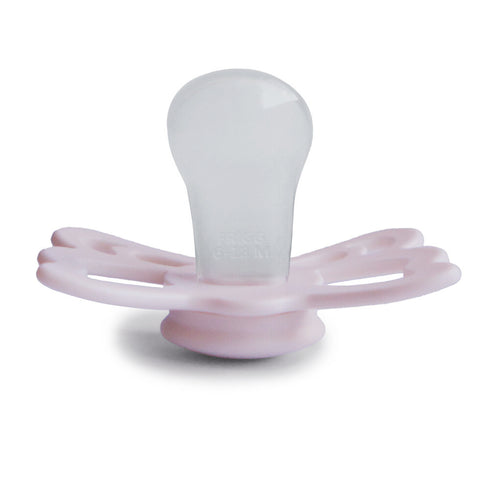 Anatomical Butterfly Silicone Pacifier (White Lilac)