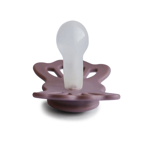 Symmetrical Lucky Silicone Pacifier (Twilight Mauve)
