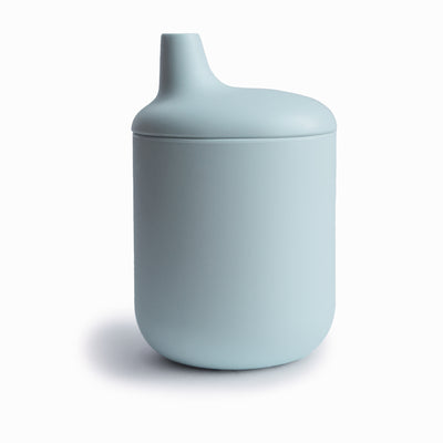 Silicone Sippy Cup Powder Blue