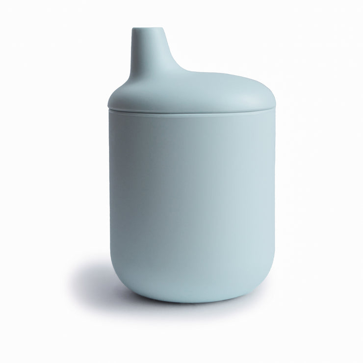 Silicone Sippy Cup Powder Blue