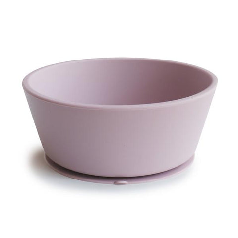 Mushie Silicone Suction Bowl - Soft Lilac