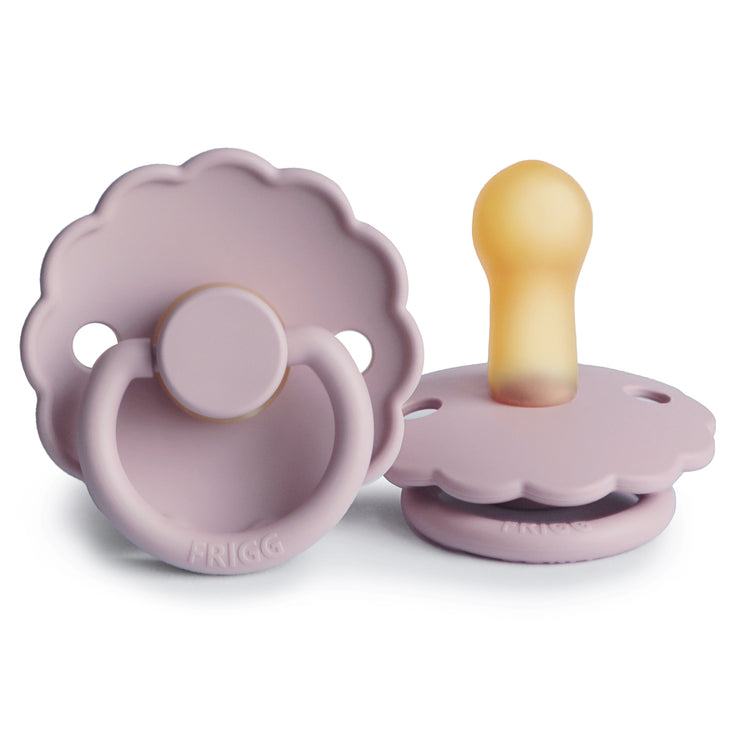 FRIGG Daisy Natural Rubber Pacifier (Soft Lilac)