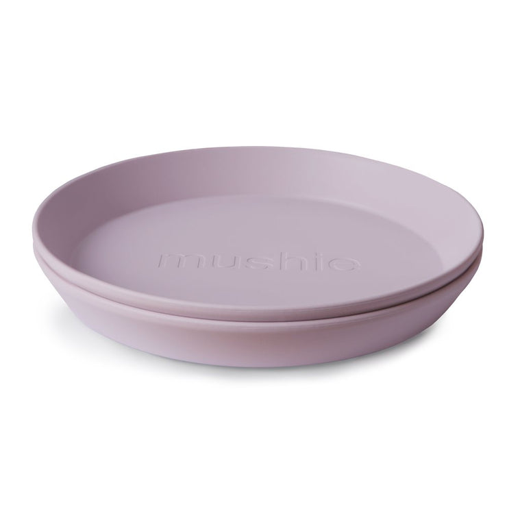 Round Dinnerware Plate (Set of 2) - Soft Lilac