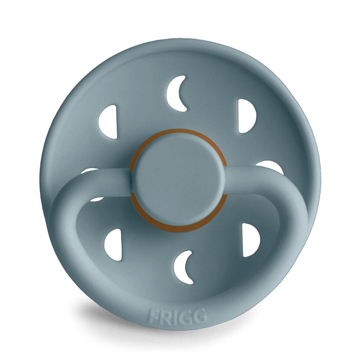 FRIGG Moon Phase Natural Rubber Pacifier (Stone Blue)