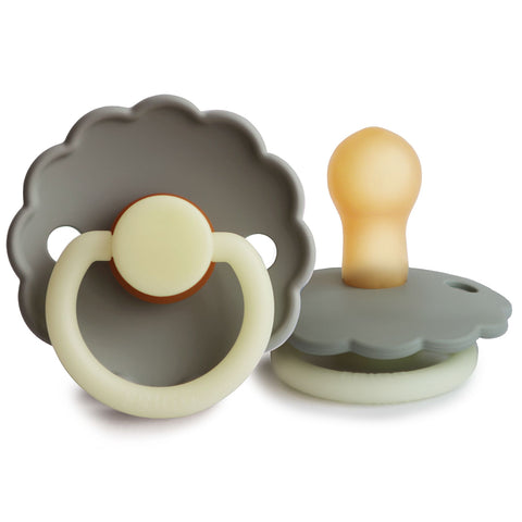 FRIGG Daisy Natural Rubber Pacifier (Portobello Night)