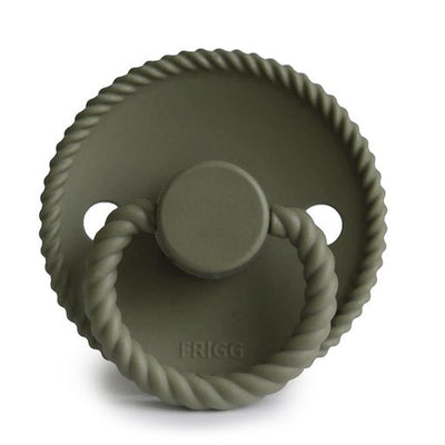 FRIGG Rope Silicone Pacifier (Olive)