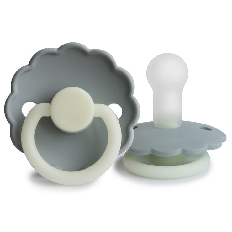 FRIGG Daisy Silicone Pacifier (French Grey Night)