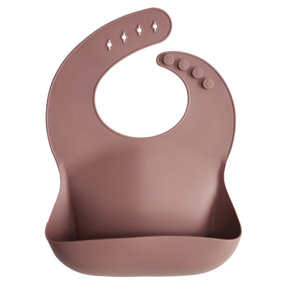 Silicone Baby Bib - Woodchuck