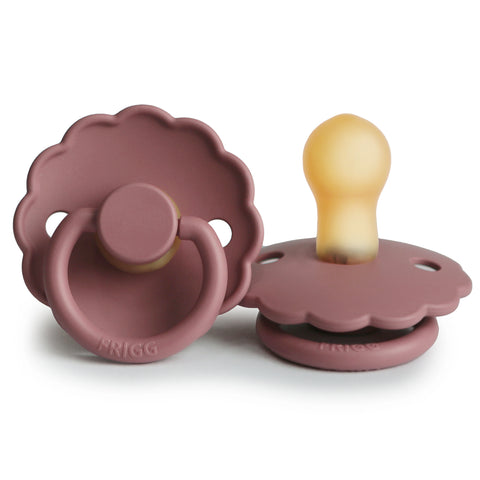 FRIGG Daisy Natural Rubber Pacifier (Woodchuck)