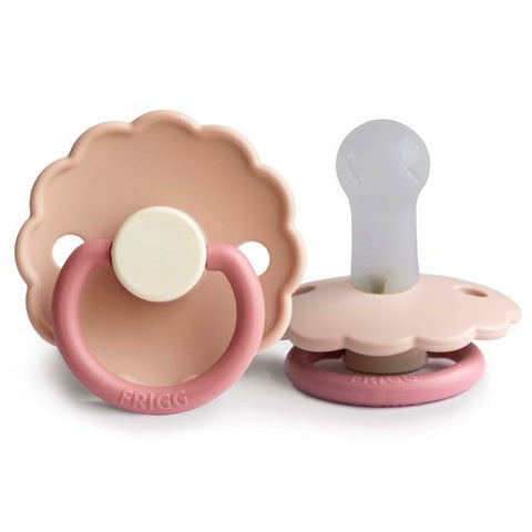 FRIGG Daisy Silicone Pacifier (Peony)