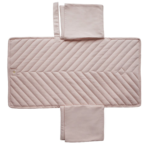 Mushie  Portable Changing Mat - Blush