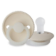 FRIGG Rope Silicone Pacifier (Cream Night)