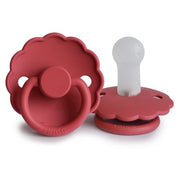 FRIGG Daisy Silicone Pacifier (Scarlet)
